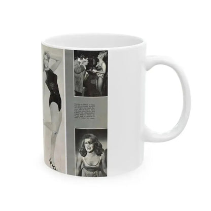 Ann-Margret #220 (Vintage Female Icon) White Coffee Mug - Go Mug Yourself
