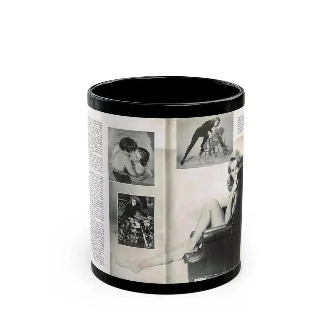 Ann-Margret #221 (Vintage Female Icon) Black Coffee Mug 11oz - Go Mug Yourself