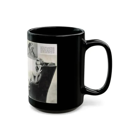 Ann-Margret #221 (Vintage Female Icon) Black Coffee Mug - Go Mug Yourself
