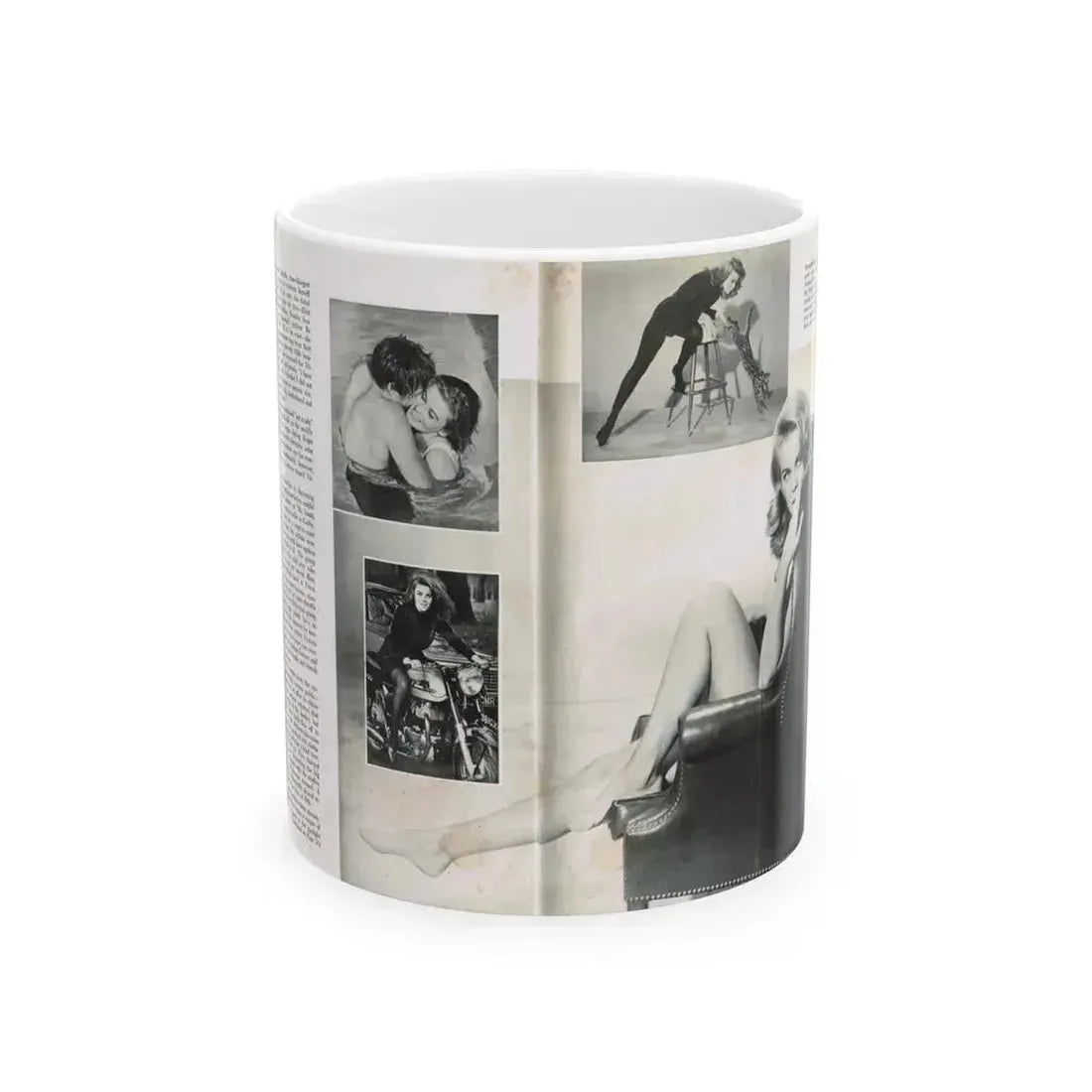 Ann-Margret #221 (Vintage Female Icon) White Coffee Mug 11oz - Go Mug Yourself