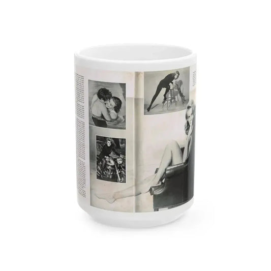 Ann-Margret #221 (Vintage Female Icon) White Coffee Mug 15oz - Go Mug Yourself