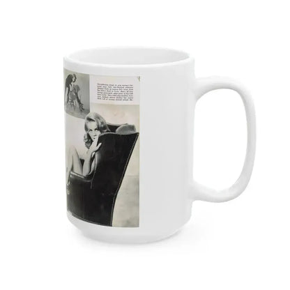 Ann-Margret #221 (Vintage Female Icon) White Coffee Mug - Go Mug Yourself
