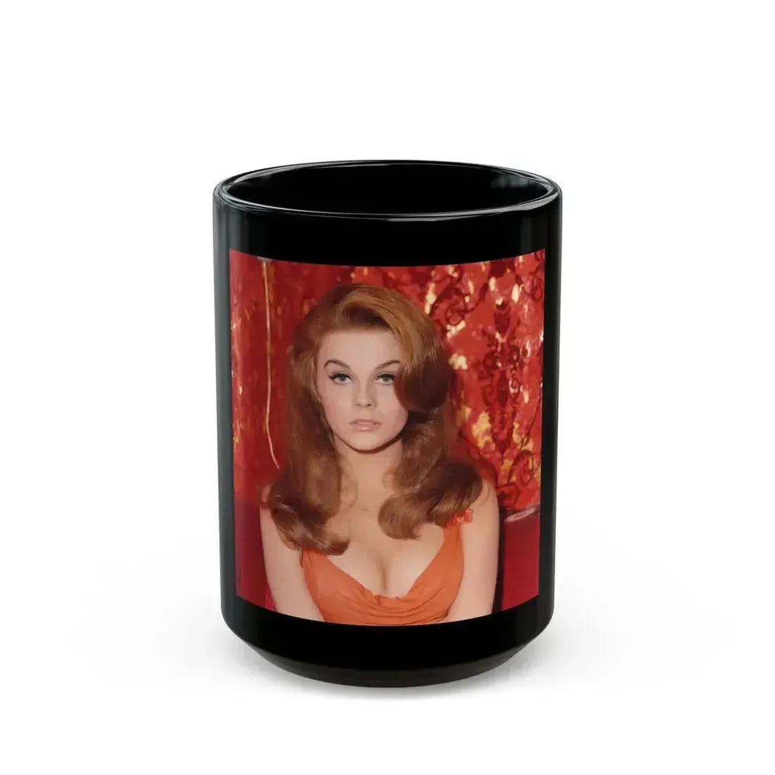 Ann-Margret #224 (Vintage Female Icon) Black Coffee Mug 15oz - Go Mug Yourself
