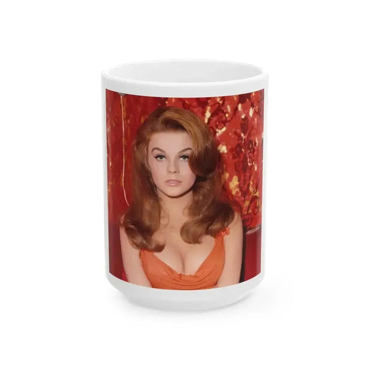 Ann-Margret #224 (Vintage Female Icon) White Coffee Mug 15oz - Go Mug Yourself
