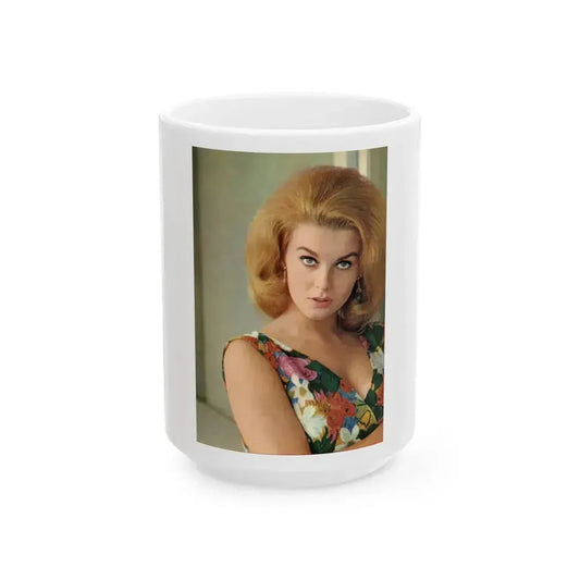 Ann-Margret #227 (Vintage Female Icon) White Coffee Mug 15oz - Go Mug Yourself