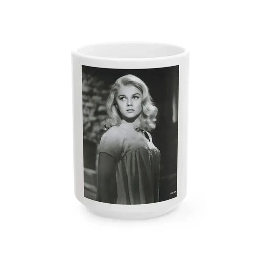 Ann-Margret #231 (Vintage Female Icon) White Coffee Mug 15oz - Go Mug Yourself