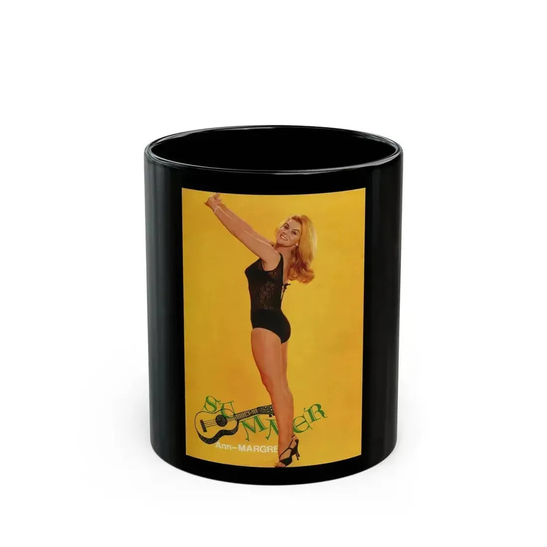 Ann-Margret #236 (Vintage Female Icon) Black Coffee Mug 11oz - Go Mug Yourself