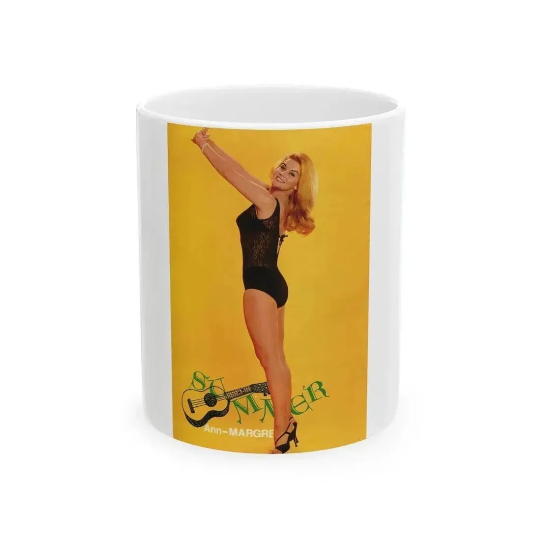 Ann-Margret #236 (Vintage Female Icon) White Coffee Mug 11oz - Go Mug Yourself