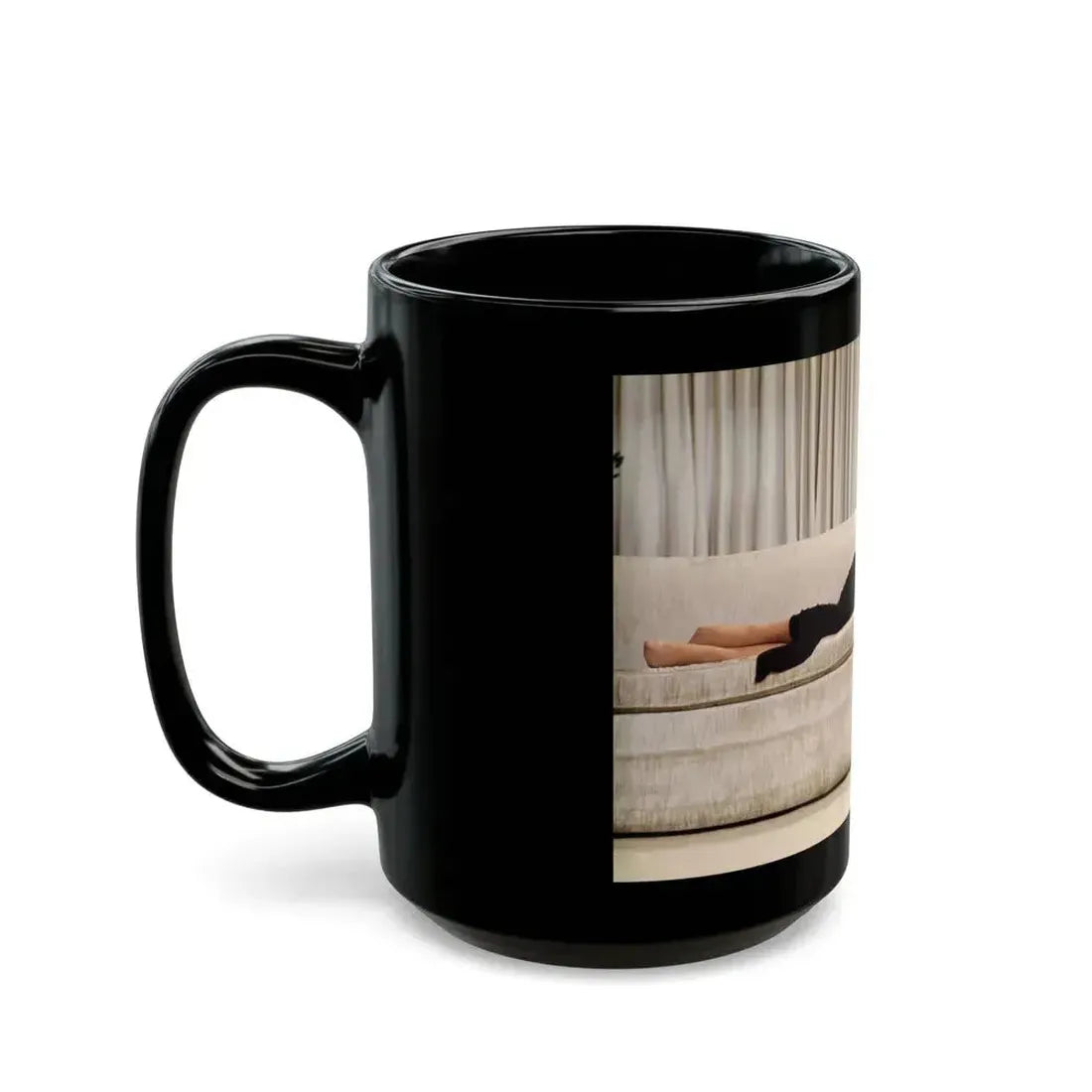 Ann-Margret #237 (Vintage Female Icon) Black Coffee Mug - Go Mug Yourself