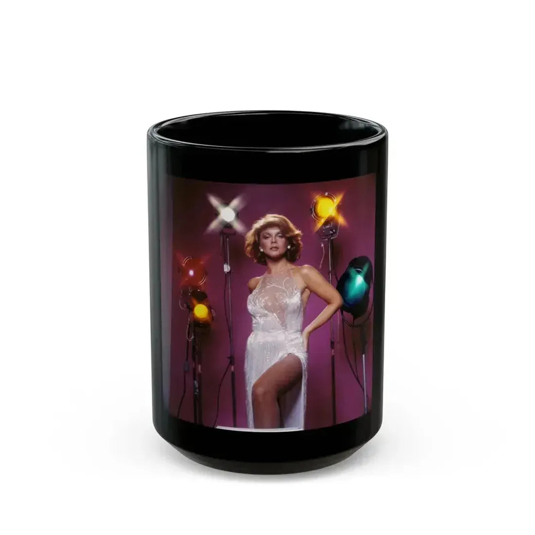Ann-Margret #239 (Vintage Female Icon) Black Coffee Mug 15oz - Go Mug Yourself