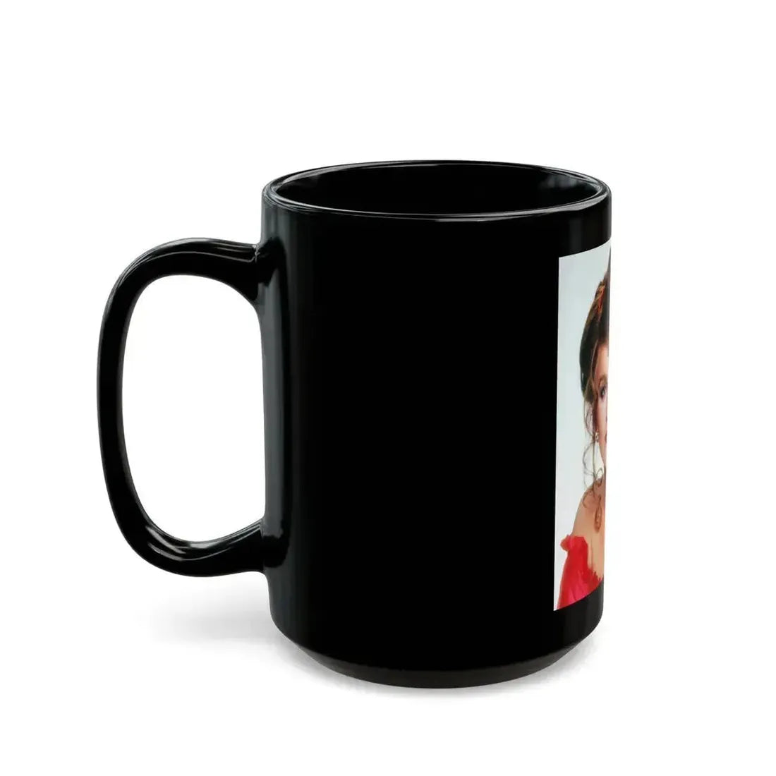 Ann-Margret #241 (Vintage Female Icon) Black Coffee Mug - Go Mug Yourself
