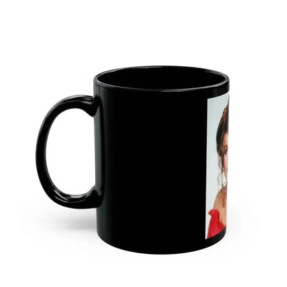 Ann-Margret #241 (Vintage Female Icon) Black Coffee Mug - Go Mug Yourself