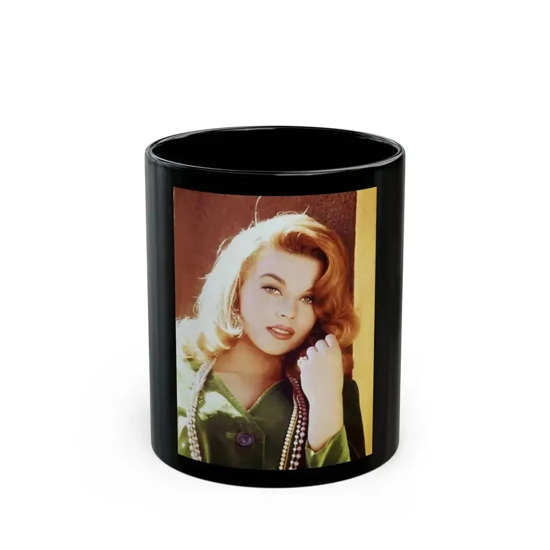 Ann-Margret #249 (Vintage Female Icon) Black Coffee Mug 11oz - Go Mug Yourself