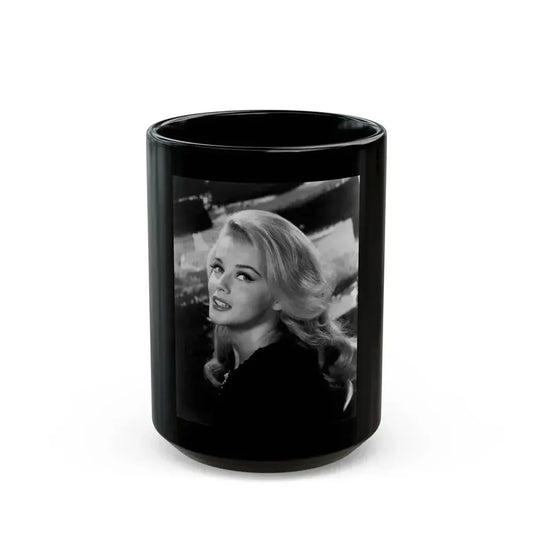 Ann-Margret #25 (Vintage Female Icon) Black Coffee Mug 15oz - Go Mug Yourself