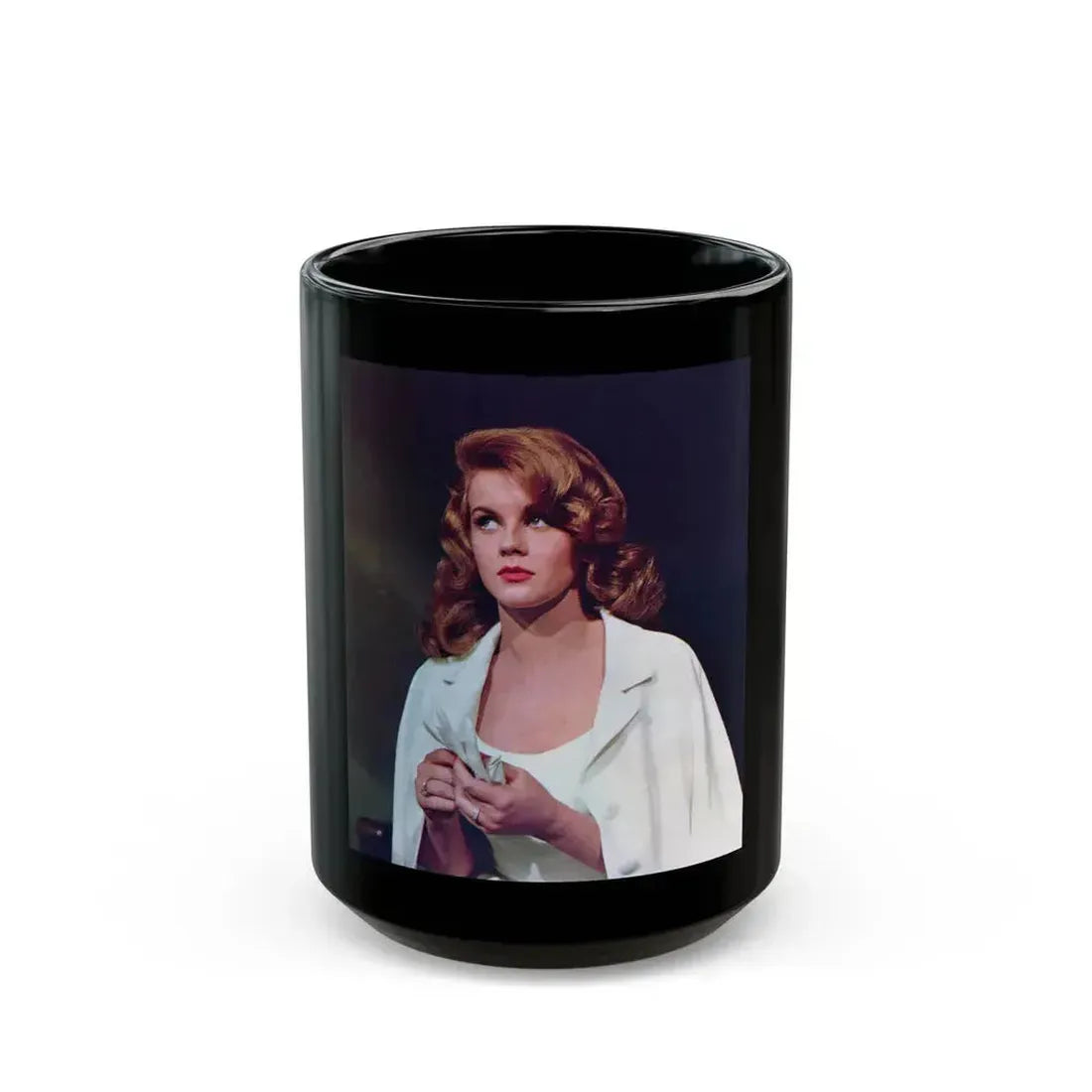 Ann-Margret #251 (Vintage Female Icon) Black Coffee Mug 15oz - Go Mug Yourself