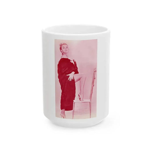 Ann-Margret #252 (Vintage Female Icon) White Coffee Mug 15oz - Go Mug Yourself