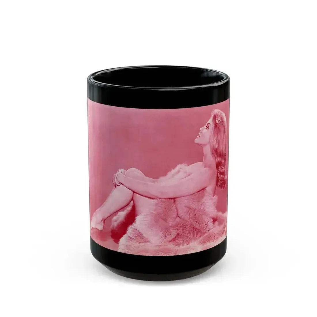 Ann-Margret #253 (Vintage Female Icon) Black Coffee Mug 15oz - Go Mug Yourself