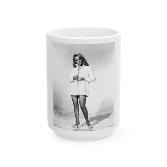 Ann-Margret #258 (Vintage Female Icon) White Coffee Mug 15oz - Go Mug Yourself
