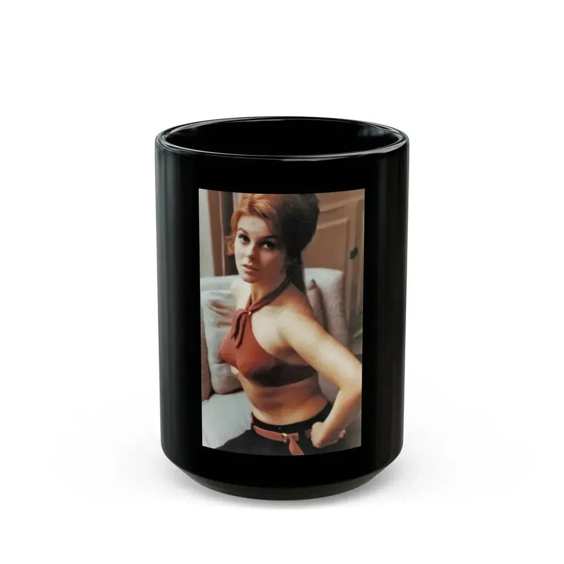 Ann-Margret #259_1 (Vintage Female Icon) Black Coffee Mug 15oz - Go Mug Yourself