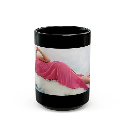 Ann-Margret #260 (Vintage Female Icon) Black Coffee Mug 15oz - Go Mug Yourself