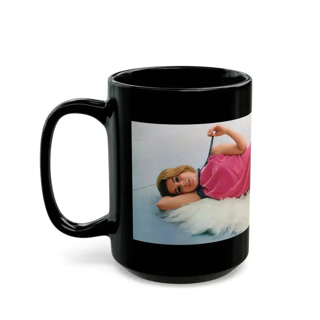 Ann-Margret #260 (Vintage Female Icon) Black Coffee Mug - Go Mug Yourself