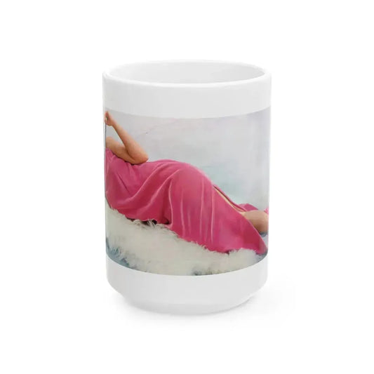 Ann-Margret #260 (Vintage Female Icon) White Coffee Mug 15oz - Go Mug Yourself