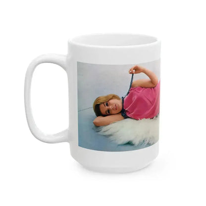 Ann-Margret #260 (Vintage Female Icon) White Coffee Mug - Go Mug Yourself