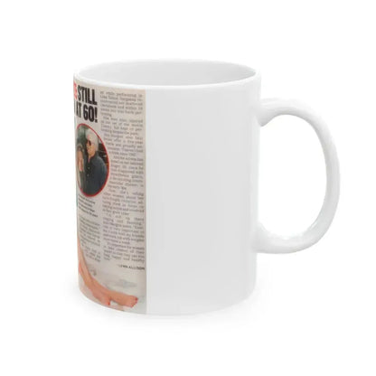 Ann-Margret #261 (Vintage Female Icon) White Coffee Mug - Go Mug Yourself