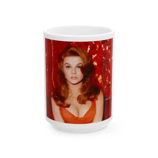 Ann-Margret #262 (Vintage Female Icon) White Coffee Mug 15oz - Go Mug Yourself