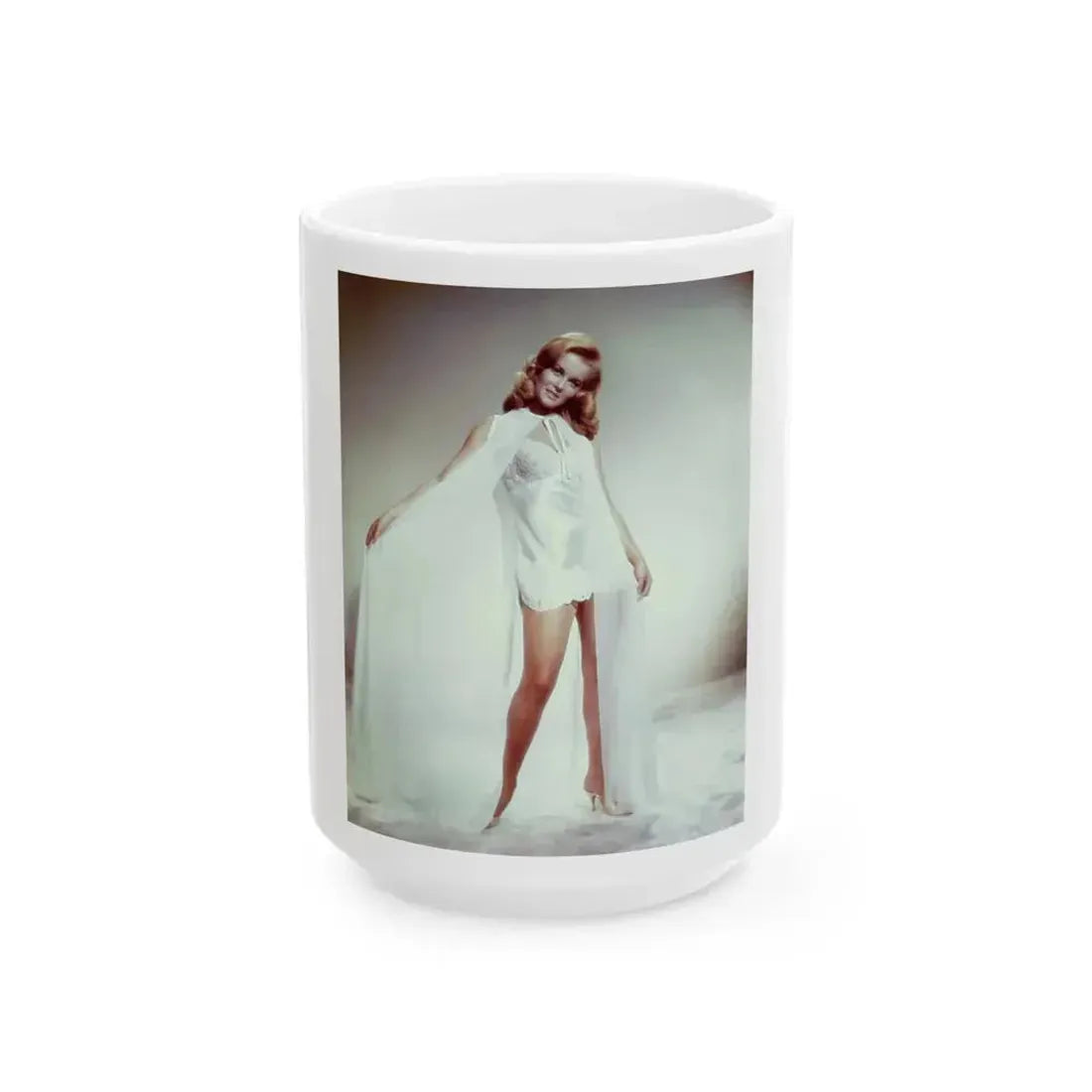 Ann-Margret #263 (Vintage Female Icon) White Coffee Mug 15oz - Go Mug Yourself