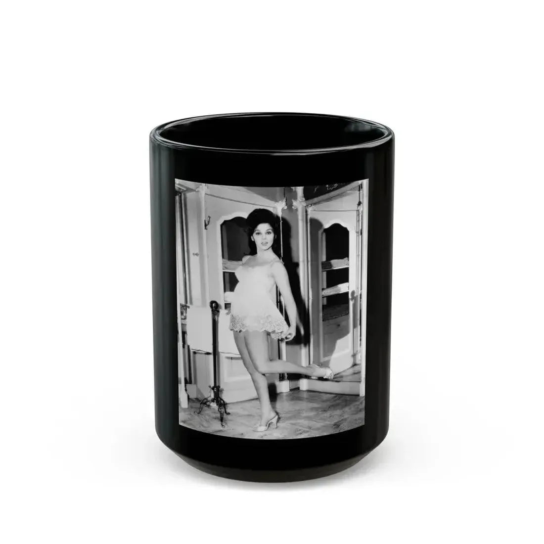 Ann-Margret #266 (Vintage Female Icon) Black Coffee Mug 15oz - Go Mug Yourself