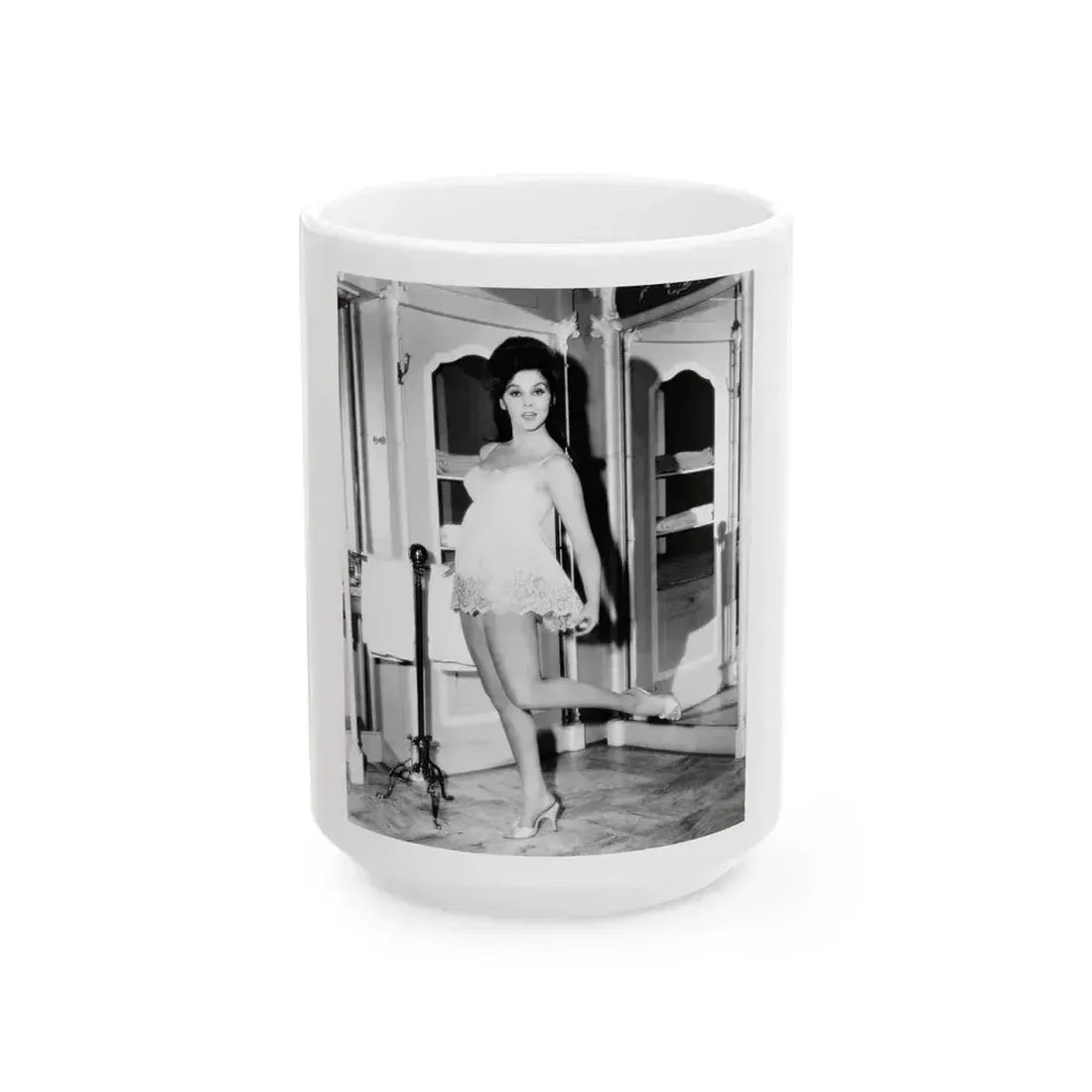 Ann-Margret #266 (Vintage Female Icon) White Coffee Mug 15oz - Go Mug Yourself