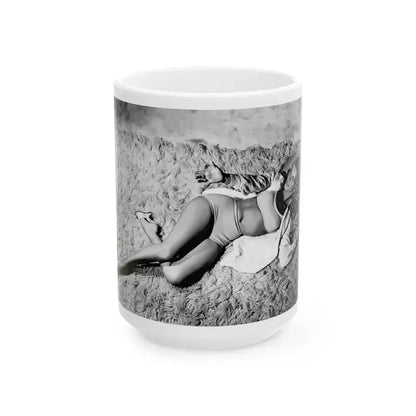 Ann-Margret #273 (Vintage Female Icon) White Coffee Mug 15oz - Go Mug Yourself