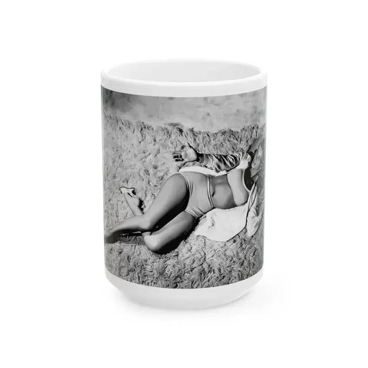 Ann-Margret #273 (Vintage Female Icon) White Coffee Mug 15oz - Go Mug Yourself