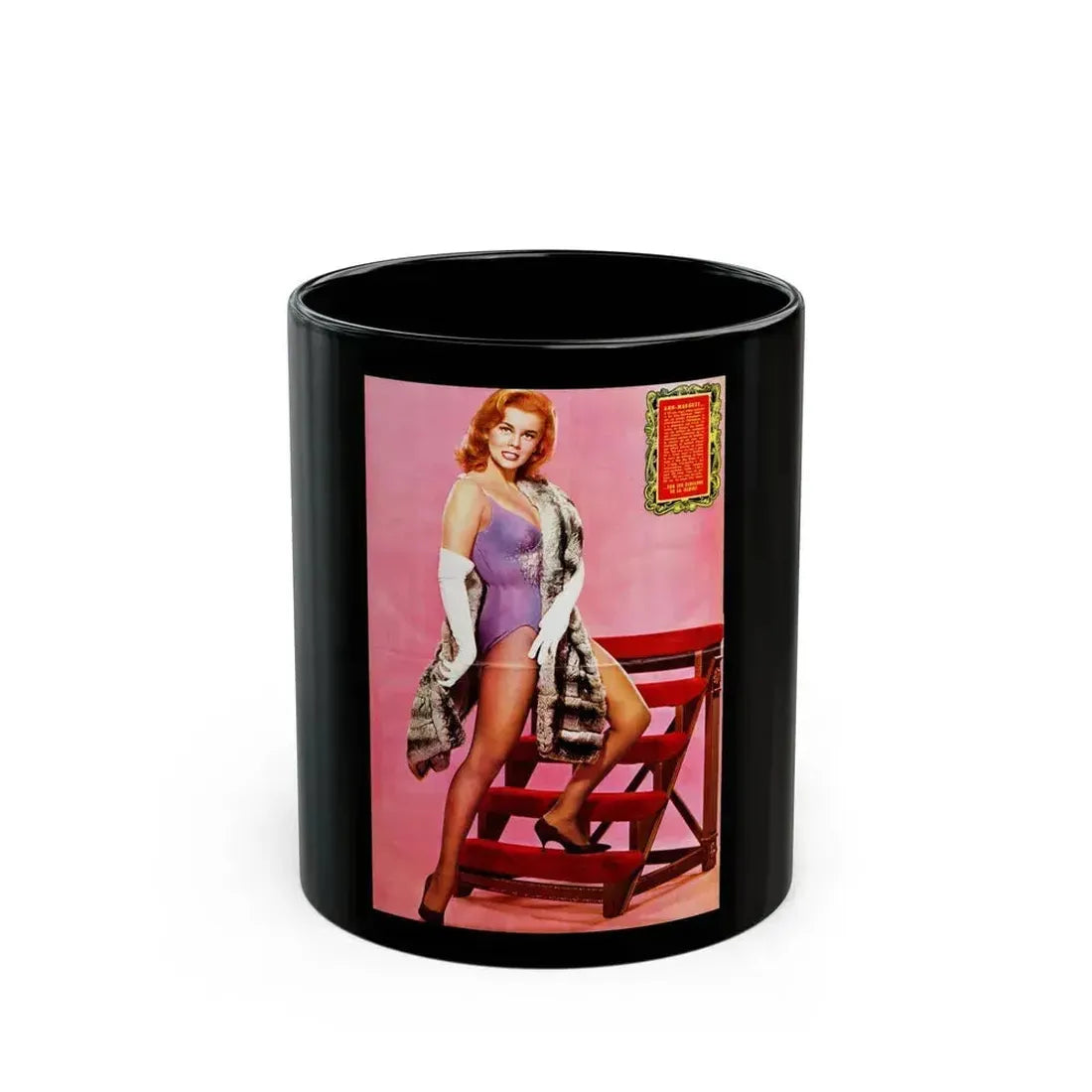 Ann-Margret #274 (Vintage Female Icon) Black Coffee Mug 11oz - Go Mug Yourself
