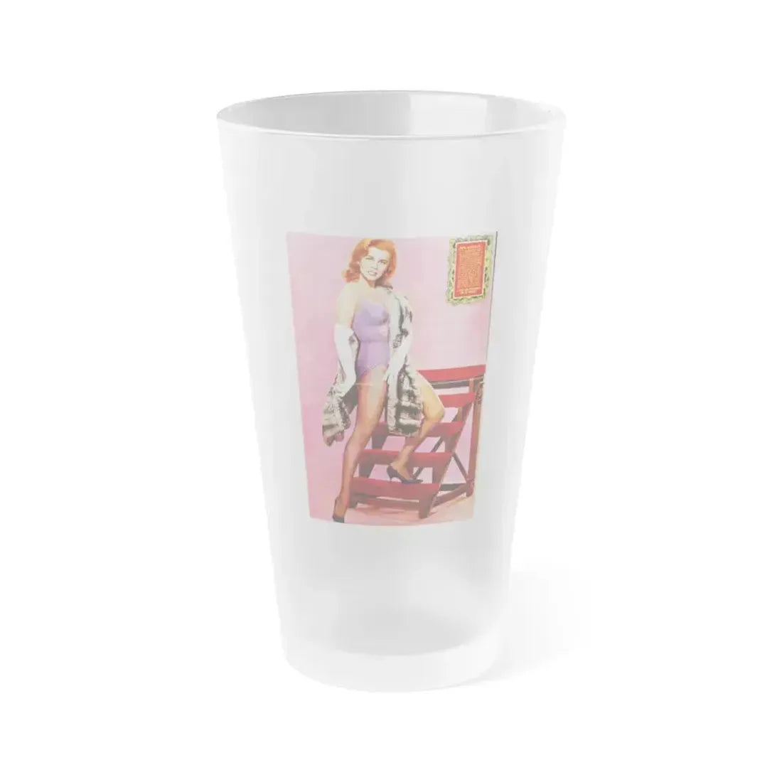 Ann-Margret #274 (Vintage Female Icon) Frosted Pint Glass 16oz 16oz Frosted - Go Mug Yourself