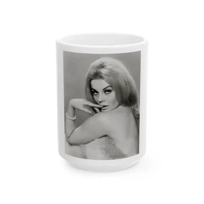 Ann-Margret #276 (Vintage Female Icon) White Coffee Mug 15oz - Go Mug Yourself