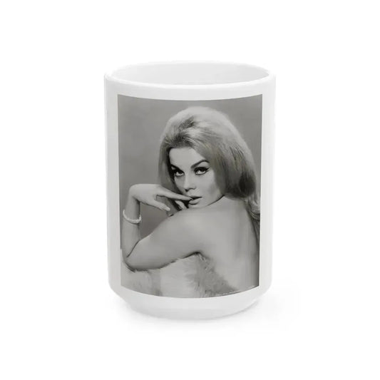 Ann-Margret #276 (Vintage Female Icon) White Coffee Mug 15oz - Go Mug Yourself