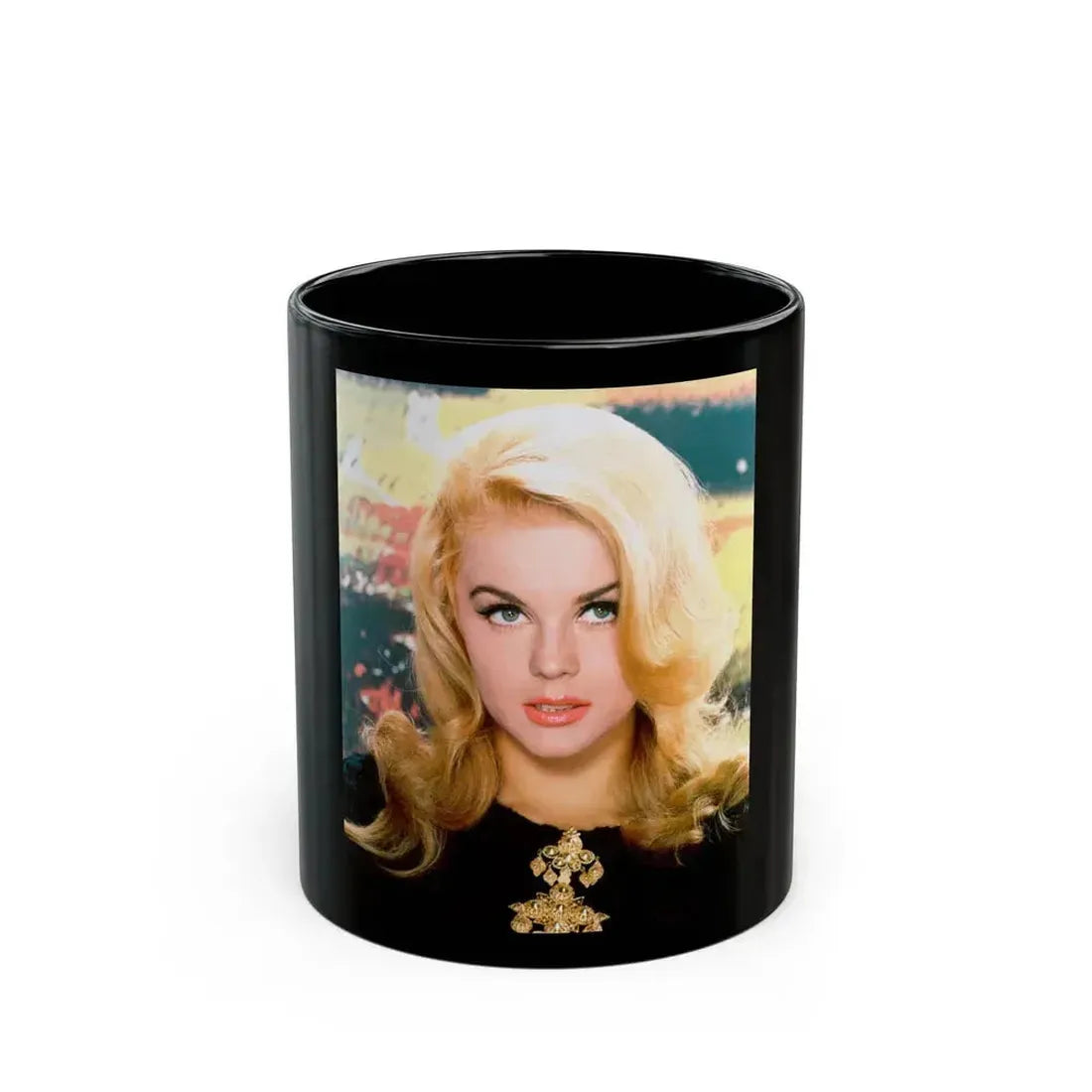 Ann-Margret #31 (Vintage Female Icon) Black Coffee Mug 11oz - Go Mug Yourself