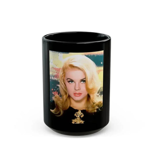 Ann-Margret #31 (Vintage Female Icon) Black Coffee Mug 15oz - Go Mug Yourself
