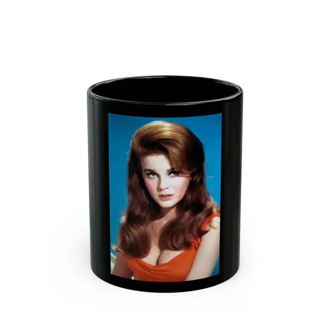 Ann-Margret #66 (Vintage Female Icon) Black Coffee Mug 11oz - Go Mug Yourself