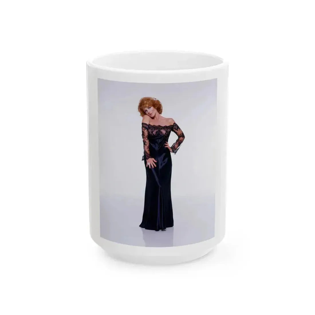 Ann-Margret #70 (Vintage Female Icon) White Coffee Mug 15oz - Go Mug Yourself