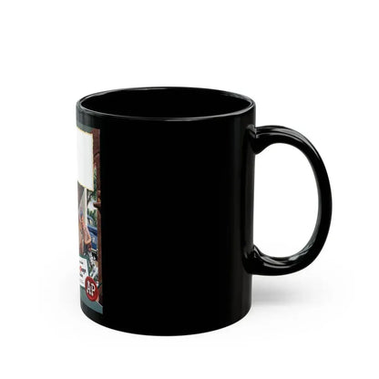 Ann Page ad, Woman's Day, June 1947 - Black Coffee Mug - Go Mug Yourself