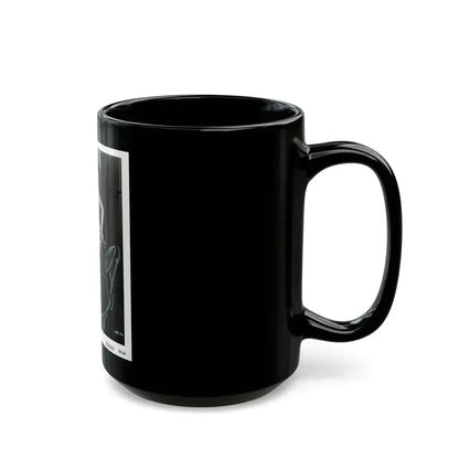 Ann Robinson #01 - 8x10 HQ B&W Glamour Cheesecake Damn Citizen '58 Promo Photo (Vintage Female Icon) Black Coffee Mug - Go Mug Yourself