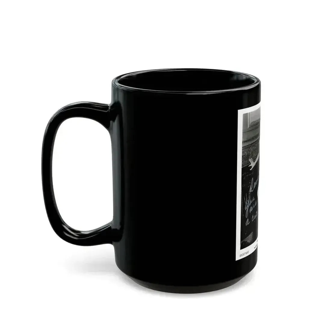 Ann Robinson #01 - 8x10 HQ B&W Glamour Cheesecake Damn Citizen '58 Promo Photo (Vintage Female Icon) Black Coffee Mug - Go Mug Yourself