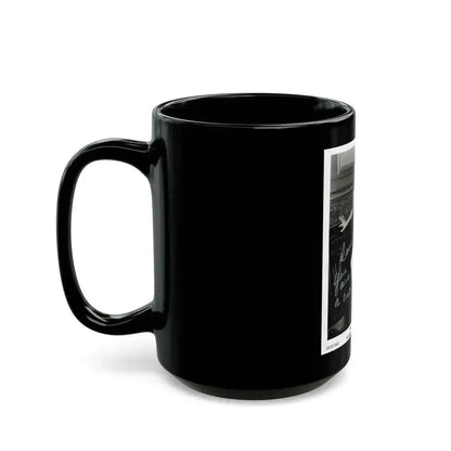 Ann Robinson #01 - 8x10 HQ B&W Glamour Cheesecake Damn Citizen '58 Promo Photo (Vintage Female Icon) Black Coffee Mug - Go Mug Yourself