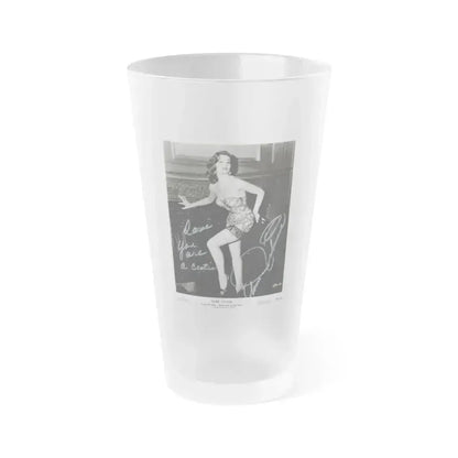 Ann Robinson #01 - 8x10 HQ B&W Glamour Cheesecake Damn Citizen '58 Promo Photo (Vintage Female Icon) Frosted Pint Glass 16oz 16oz Frosted - Go Mug Yourself