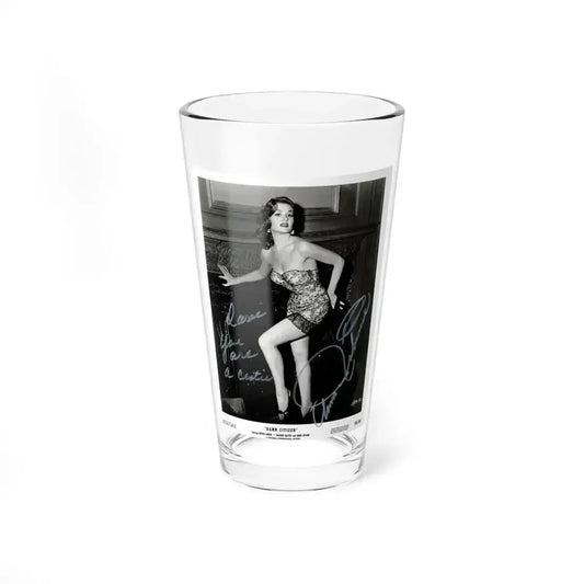 Ann Robinson #01 - 8x10 HQ B&W Glamour Cheesecake Damn Citizen '58 Promo Photo (Vintage Female Icon) Pint Glass 16oz 16oz - Go Mug Yourself