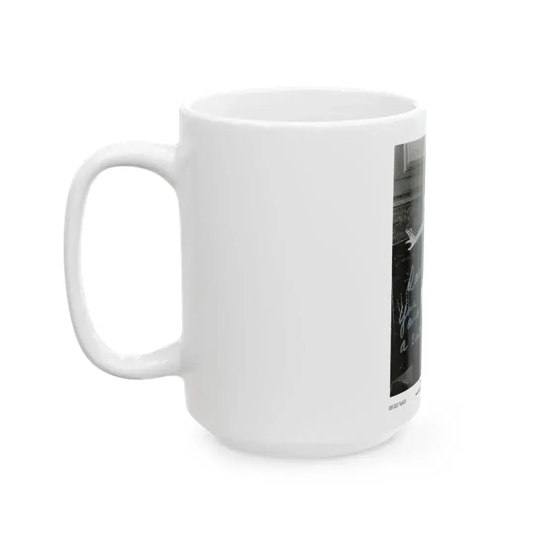 Ann Robinson #01 - 8x10 HQ B&W Glamour Cheesecake Damn Citizen '58 Promo Photo (Vintage Female Icon) White Coffee Mug - Go Mug Yourself