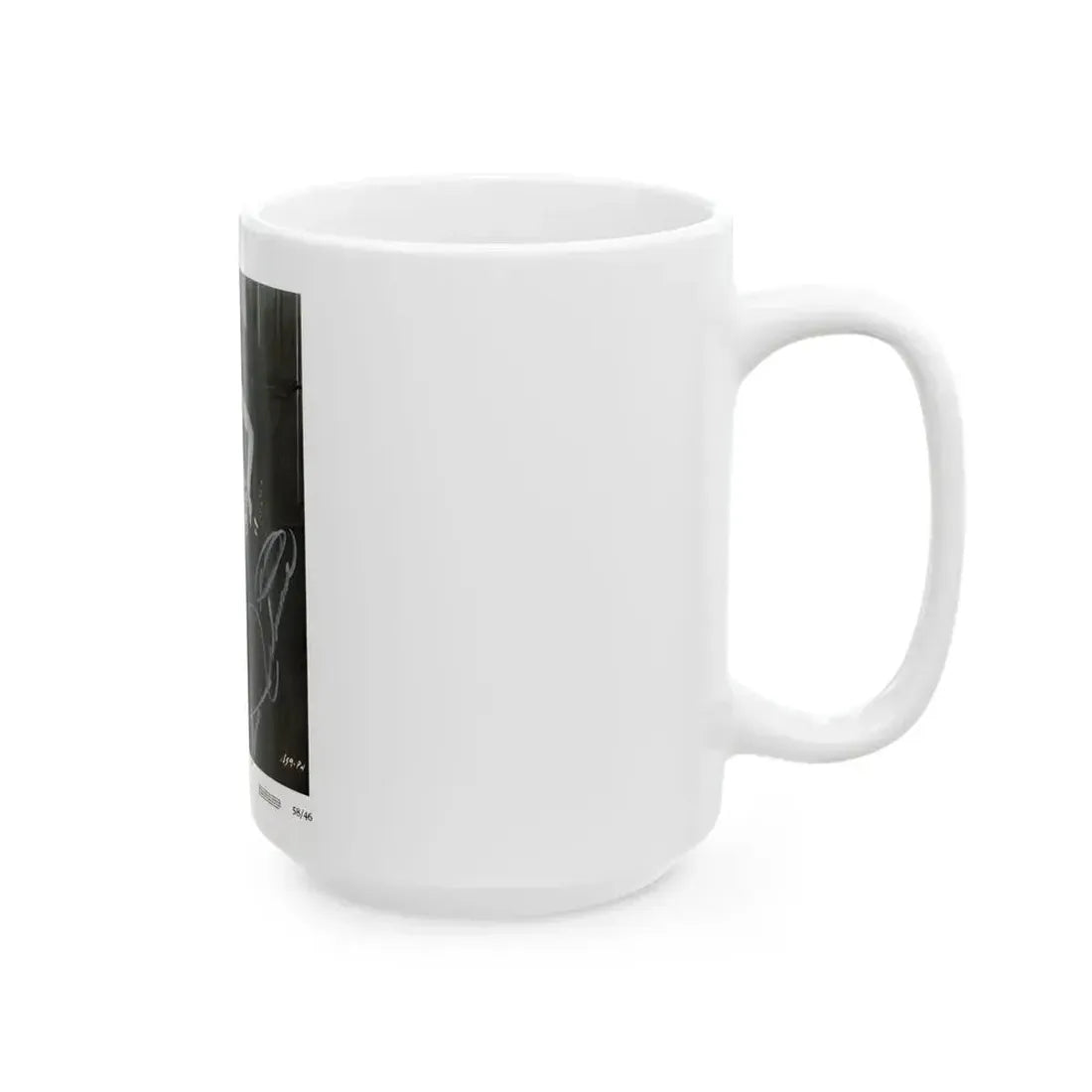 Ann Robinson #01 - 8x10 HQ B&W Glamour Cheesecake Damn Citizen '58 Promo Photo (Vintage Female Icon) White Coffee Mug - Go Mug Yourself